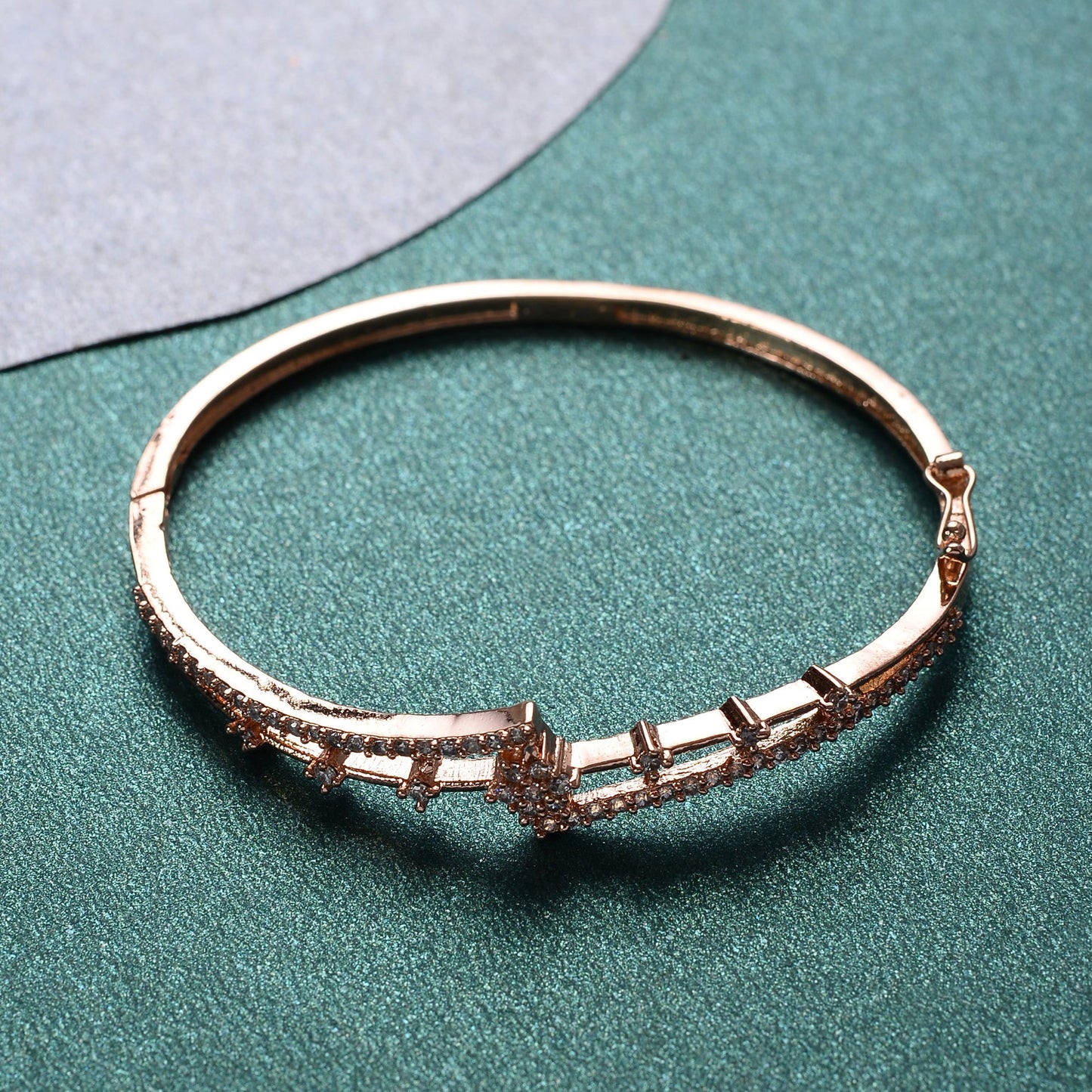 Velvetia- Zirconia Studded Fancy Bracelet