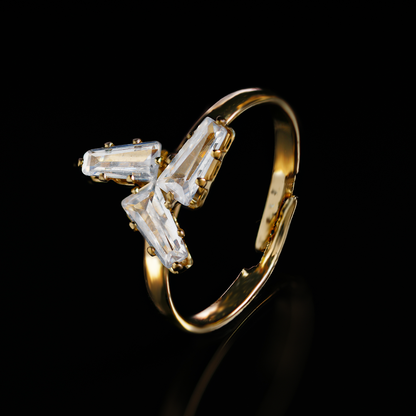 Astrella- Stone studded Rosegold Fancy Rings