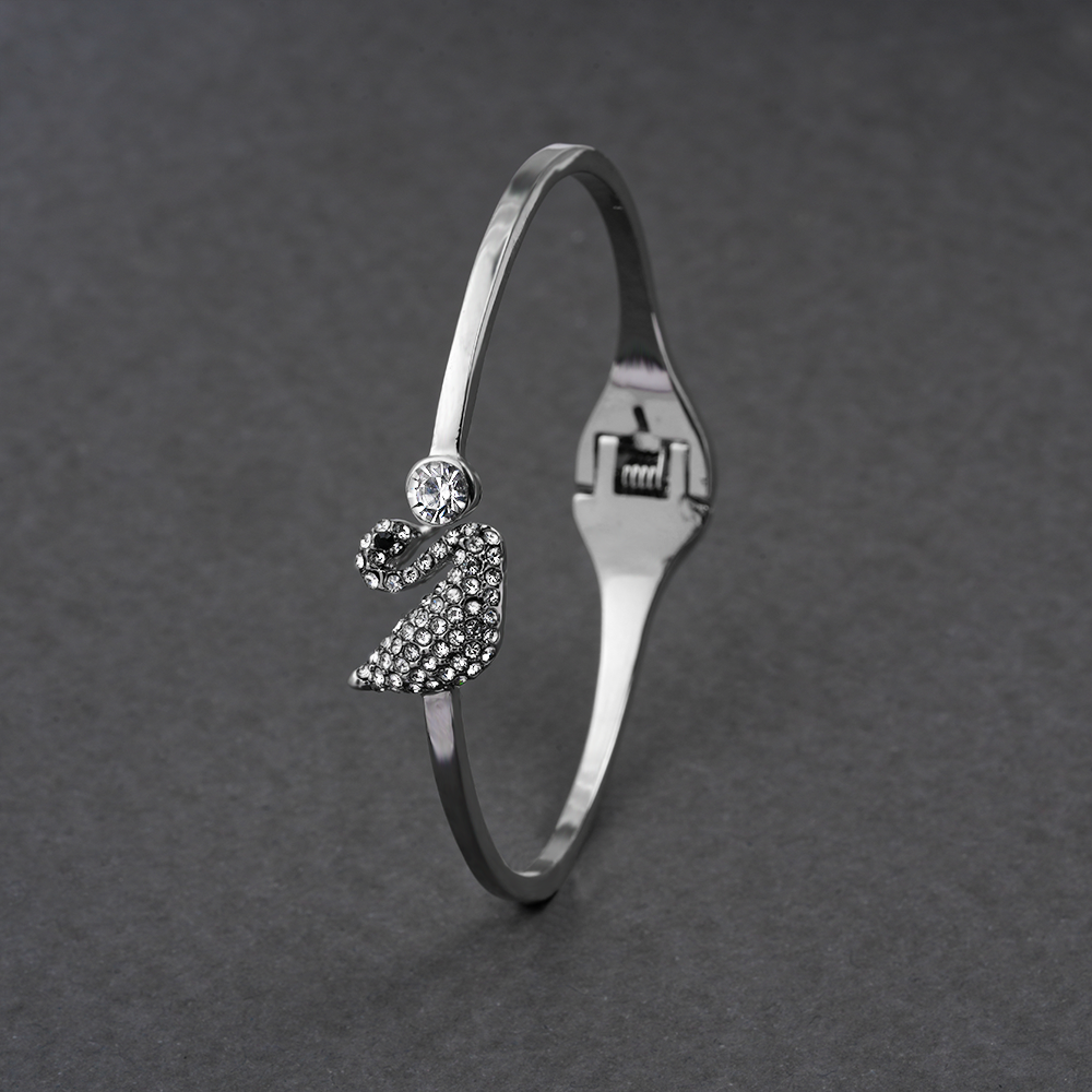 Etherielle- Peacock Zirconia Studded Fancy Bracelet