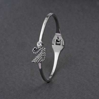 Etherielle- Peacock Zirconia Studded Fancy Bracelet