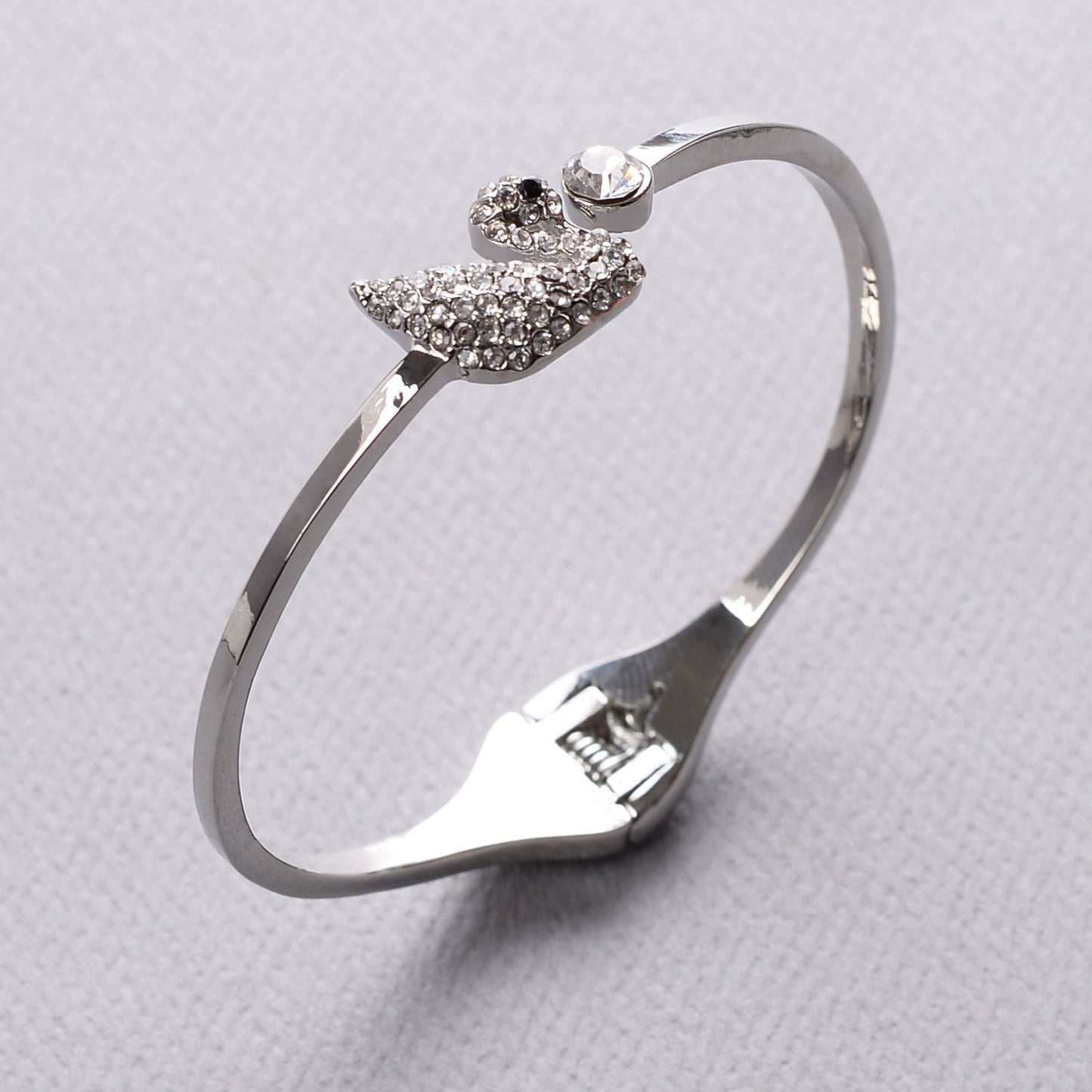 Etherielle- Peacock Zirconia Studded Fancy Bracelet