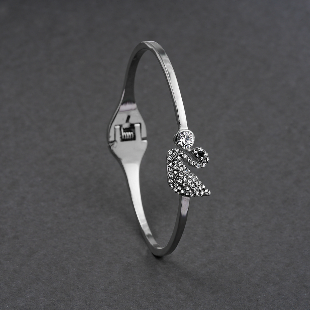 Etherielle- Peacock Zirconia Studded Fancy Bracelet