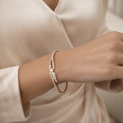 Serenova- Zirconia Studded Fancy Bracelet