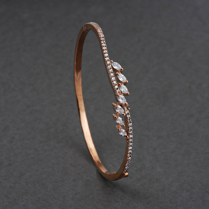 Dreamelle- Zirconia Studded Fancy Bracelet