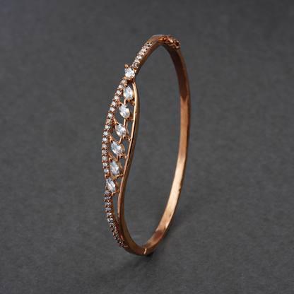 Isoria- Zirconia Studded Fancy Bracelet