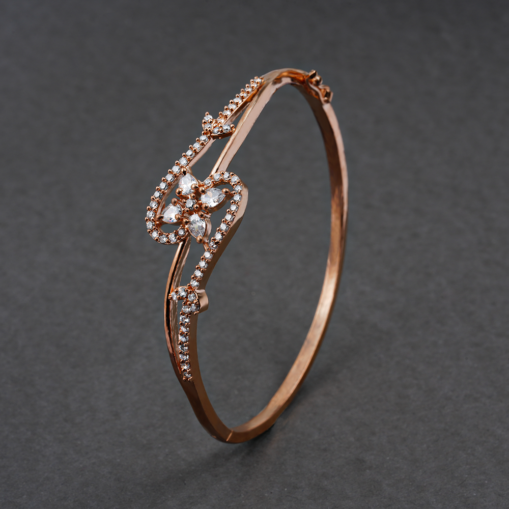 Miralune- Zirconia Studded Fancy Bracelet