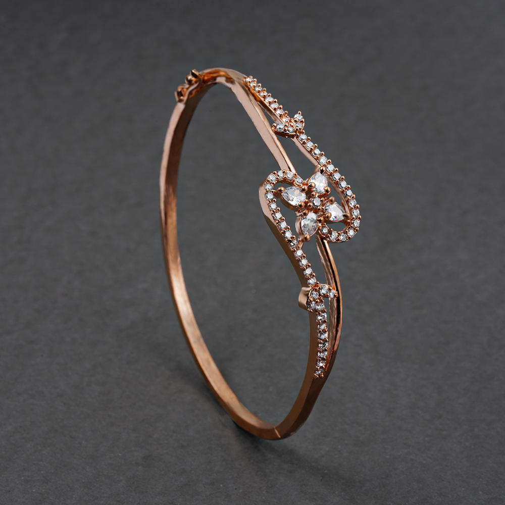 Miralune- Zirconia Studded Fancy Bracelet