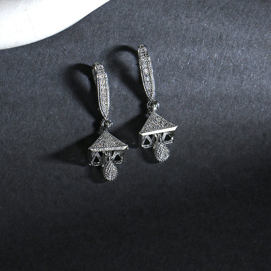 Celest- Stone studded stud earrings