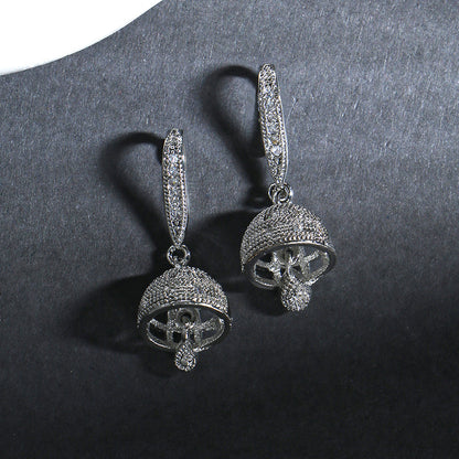 Véla- Stone studded stud earrings