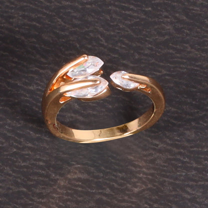 Astriona- Stone studded Rosegold Fancy Rings