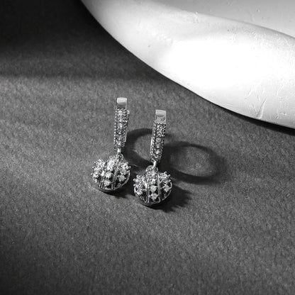 Zyra- Stone studded stud earrings