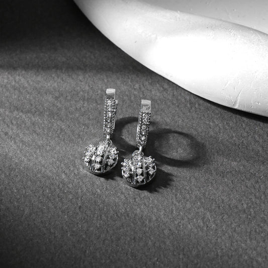Zyra- Stone studded stud earrings