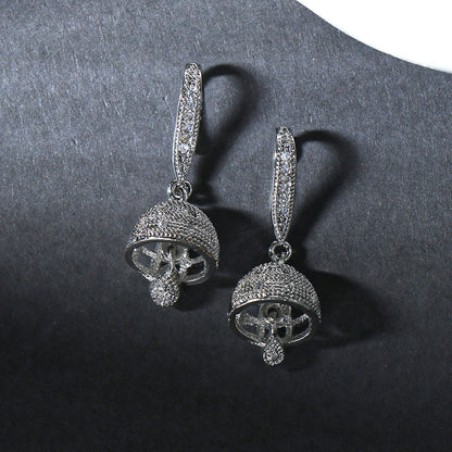 Véla- Stone studded stud earrings