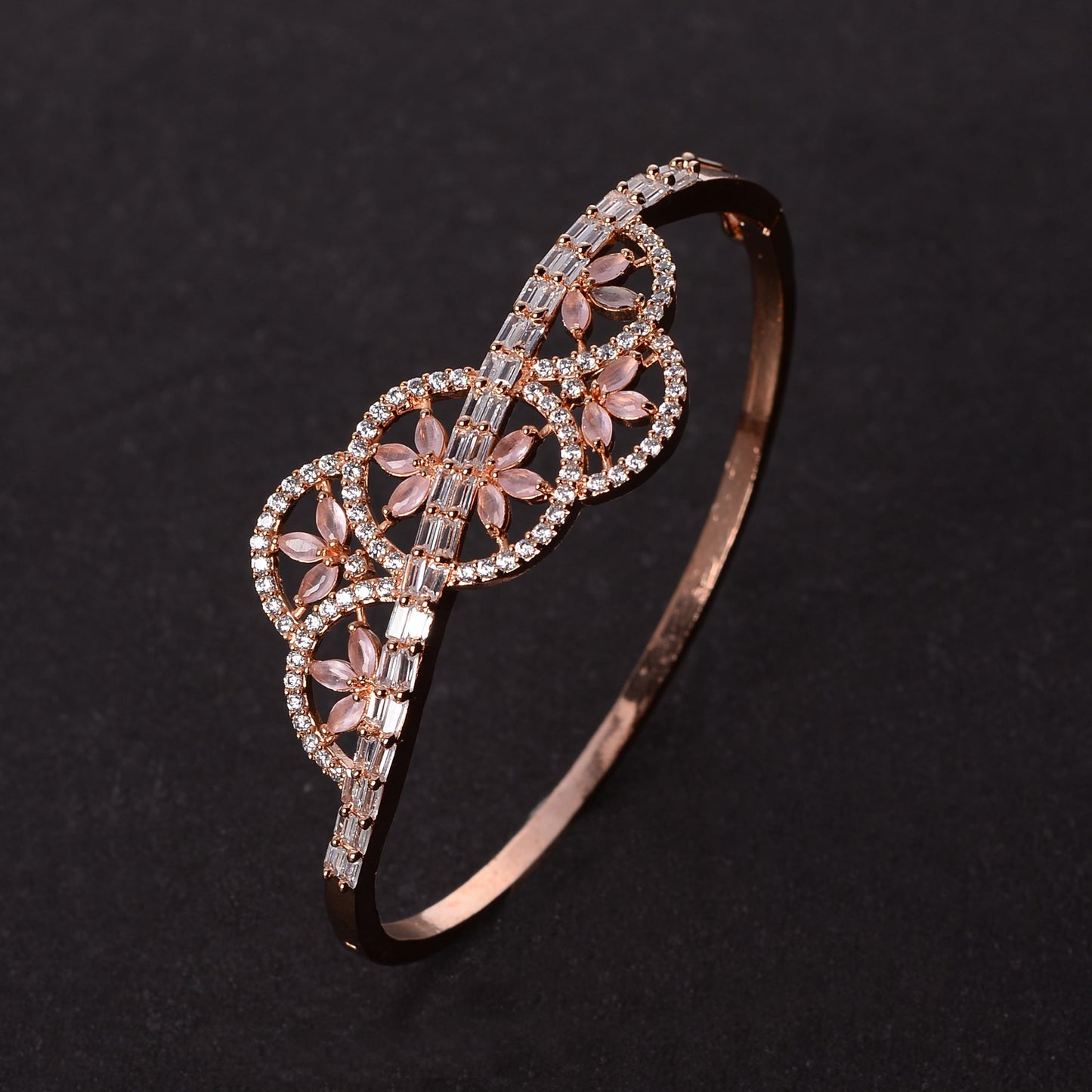 Astraevia- Stone Studded Zirconia Bracelet